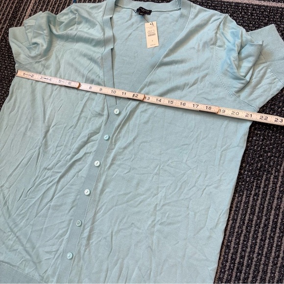 NWT Talbots Cardigan Tank Sweater Set Short Sleeve size X - Picture 11 of 14